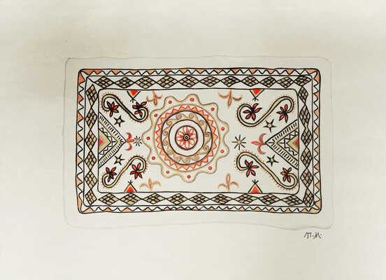 Маврина (Лебедева) Татьяна Алексеевна. Восточный ковер № 8 